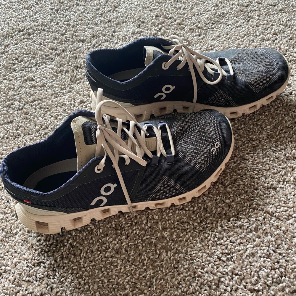 On cloud running shoes